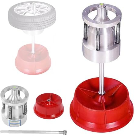 Soporte De Equilibrio De Neumáticos para Ruedas, Equilibrador De Neumáticos De Equilibrio De Servicio Pesado, Herramientas De Vehículos De Rueda De Balancer De Balancer De Neumáticos De Acero. para