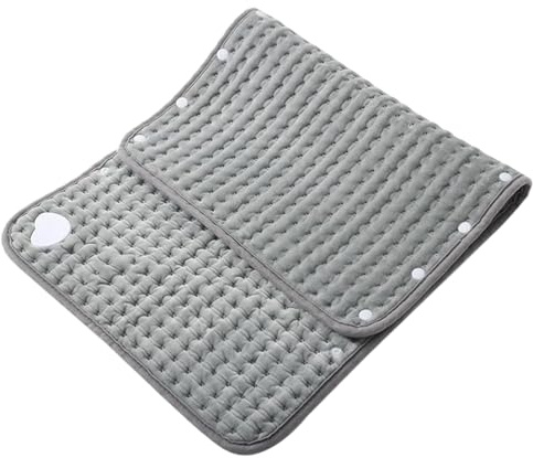 YNPQTDS de agua caliente eléctrica | 61 x 30 cm Esterilla de calor para calambres periodales | Suave cojín térmico lavable para hombros, cuello, rodilla, cintura, pie, menstruación, mujeres