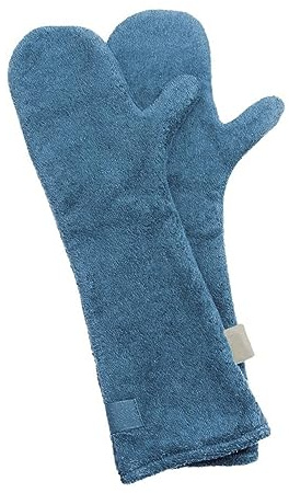 HYTROVE Ultra-absorbent Pet Drying Glove for Dogs and Horses Super Thick Microfiber Cleaning Mitt for Fast Water Absorption Portable Grooming Accessory for Outdoor Activities Random Color