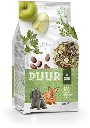Puur Mangime Junior per Ragazzi (Nano) Coniglio, Confezione da 1 (1 x 600 g)