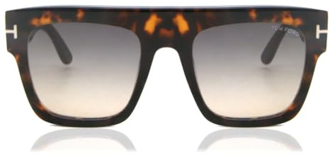 Tom Ford Sonnenbrillen RENEE FT 0847 DARK HAVANA/SMOKE SHADED 52/21/140 Damenbrillen