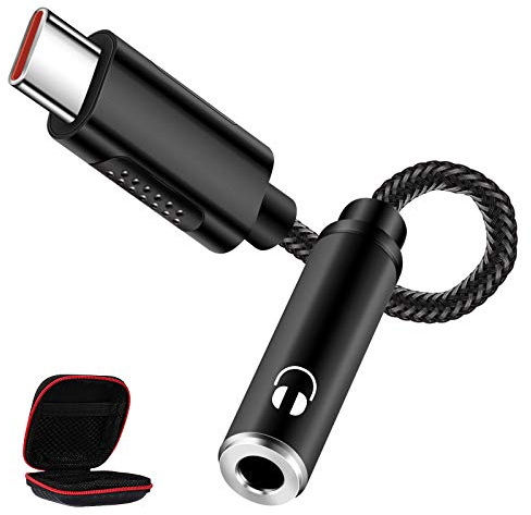 ACAGET USB C Kopfhörer Adapter für Pixel 10 9a für Xiaomi 17 17T 15 14T Pro | USB C auf 3,5mm Klinke Adapter USB Typ C Audio Aux Adapter für iPhone 17 16 15 Pro Max Samsung Galaxy S26 A16 A17 A56 A37 A26
