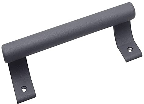 KAFENDA 200mm maniglia per porta scorrevole in lega di alluminio maniglia per porta dell'armadio maniglia per porta interna ed esterna maniglia per porta del magazzino maniglia in metallo (grigio)