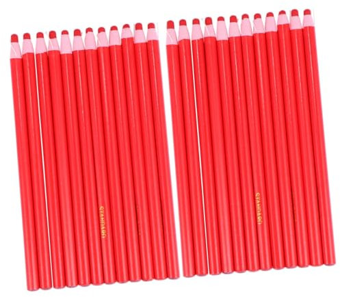 VILLCASE Peel-off Kreidestift Rollbarer Markierstift Für Nähen Basteln Und Industrielle Anwendungen Für Verschiedene Oberflächen Wie Textilien Und Rot