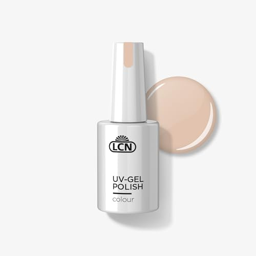 LCN UV-Nagellack Crystal Rose– Deckender und langanhaltender Shellac – Schonende Soak-off Ablösung – Vegan, tierversuchsfrei und HEMA-frei – 10 ml