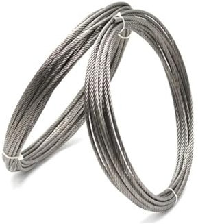 WLTYSM Drahtseil L = 1–10 Meter, Durchmesser 0,3–4,0 mm, 304 Edelstahl-Drahtseil, weiches, feines Drahtseil, Wäscheleine/Fahnenmast-Hebeseil/Angelseil (Size : 0.4mm (10 Meters))