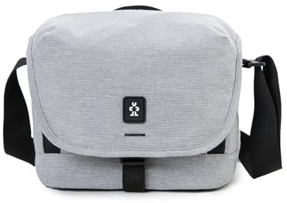 CRUMPLER Track Shot Camera Sling 2500, Kameratasche mit Tabletfach 8,3 iPad Mini, grau meliert