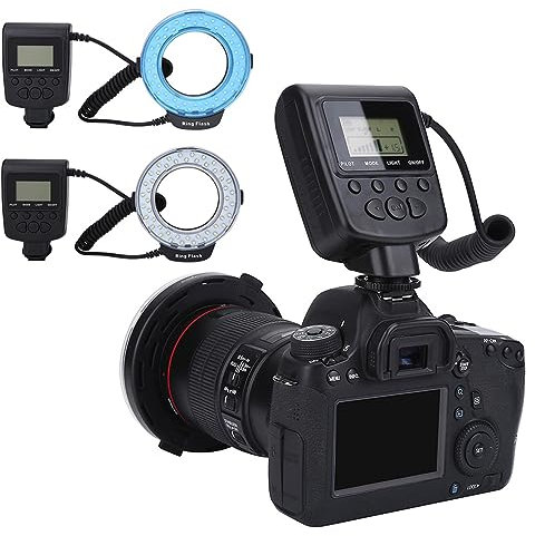 Flash da Studio, 3 modalità, 48 Pezzi, Prestazioni Stabili, Alta luminosità, per Fotocamera Fuji