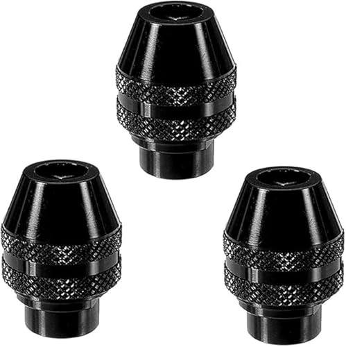 3PCS Chuck(0.8-3.2mm), Multi Drill Bit Chuck Shank Rotary Adapter for 4486 Part Rotary Tools 4000 400 3000 398 395 300 285 275 200 100 8200 800 780 770 7700 750