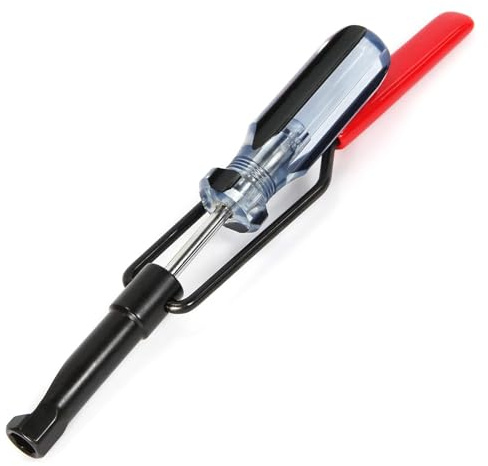 Jam Nut Valve Adjustment Tool Stainless Steel 12mm Lock Nut Valve Adjustment Tool with 7 1/2in Long Handle