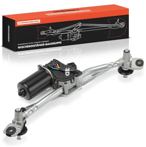 Frankberg Asta tergicristallo Motore tergicristallo Anteriore | Compatibile con i10 PA 1.1 1.2 1.1 CRDi 1.2 LPG 1.0 1.1 LPG 2007-2013 Compatto Replace# 981500X000,8058642270925
