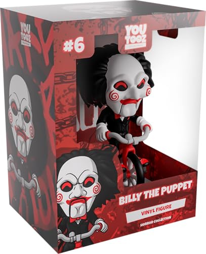 Youtooz Billy The Puppet 5.2 Inch Vinyl Figure, Saw Movie Memorabilia Gift, Billy The Puppet from Saw Collectible Figure