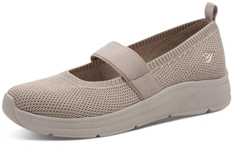 Jana Ballerina Strap för kvinnor, vegan 8–22183-46 ballerinaskor, peppar, 40 EU