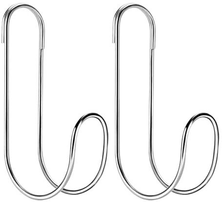 Generisch Gartenschlauchhalter,Wasserrohr Aufbewahrungsset 2er-Set | Edelstahl Gartenschlauchhalter Mit Haken Für Garage Garten & Stall Außenbereich Aufbewahrung