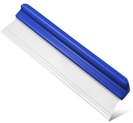 WEKADRIN Tergivetro Per Auto e Doccia in Silicone Resistente, Raschietto Per Parabrezza Portatile Impugnatura Ergonomica, Strumento Versatile Per Pulizia Vetri Veicoli e Bagno
