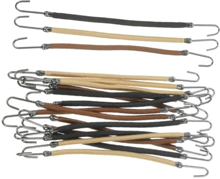 Gatuida 30 Piezas Gancho Para El Cabello Del Plato Lazo De Gancho Elástico Pinzas Para El Cabello Para De Caballo Metal