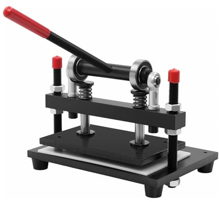 Affettatrice professionale in pelle, struttura in acciaio pesante con portata 2T e stampa regolabile, taglio preciso di pelle, tessuti, silicone per fai da te, produzione di scarpe