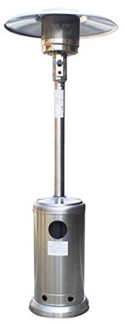 YLXD Fungo riscaldante per Esterno Stufa Fungo Riscaldante Riscaldamento per Esterni in Acciaio Inox Stufa per Giardino a Gas butano Calore per Bar Ristorante albergo B