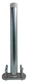 SUPPORTO PER PARABOLA DRITTA 40CM BRACCIO STAFFA ANTENNA PARABOLICA PALO D.40mm