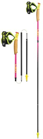 Leki Ultralite FX.One Superlite Länge 115 cm neonpink-White-Neonyellow