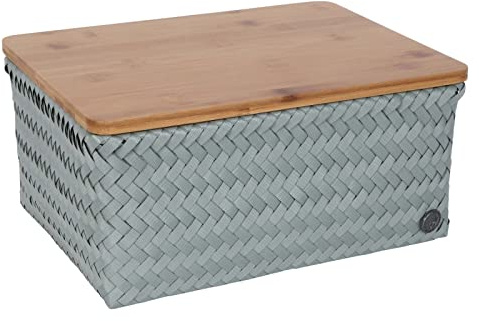 Aufbewahrungskorb Top Fit Large Basket/Korb mit Bambus Deckel