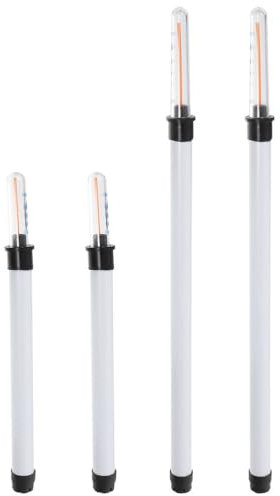 Cabilock Wasserstandsanzeiger 36 cm 4 Stück Für Blumentopf Pflanzen Wasserstandsmessung Mit Sichtfenster Und Schwimmer Für Garten Bewässerung