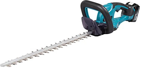 Makita DUH507RT 18V Li-Ion LXT 50cm Heckenschere komplett mit 1 x 5,0 Ah Akku und Ladegerät
