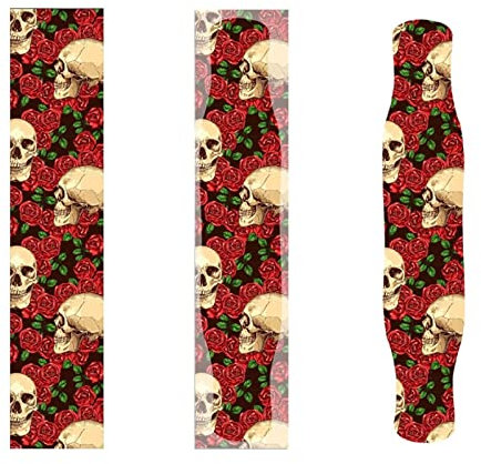 FEETOX Skateboard Klebeband 120 * 25cm(48X10inch) Skateboard Grip Tape Skateboard Aufkleber Bubble Free Waterproof Longboard Griptape Skateboard Grip Tape CA476 Skateboard Aufkleber
