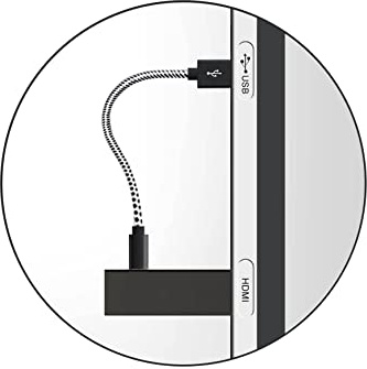 Mr.Gadget's Solutions ‎30cm USB Power Cable for Streaming TV Stick, USB Cable ‎for Fire Stick, Short Micro USB Power Cord for Fire TV ‎Stick, Chromecast Dongle