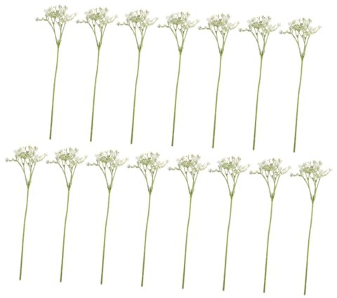 Zerodeko Bündel Künstliche Gypsophila Blumen Realistische Dekoration Für Hochzeiten Tischarrangements Und Heimdeko Stiele Pro Bündel Für -projekte