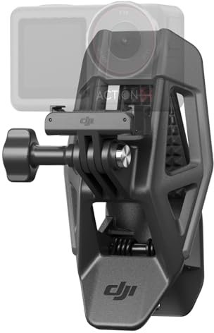 DJI Osmo Helmet Chin Mount Clip, Compatibility: Osmo Action 5 Pro, Osmo Action 4, Osmo Action 3, Action 2