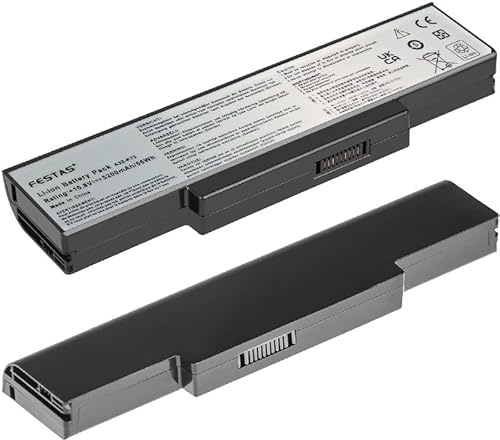 FESTAS 5200mAh A32-K72 Batterie Compatible avec ASUS K72 K72F K72J K73S