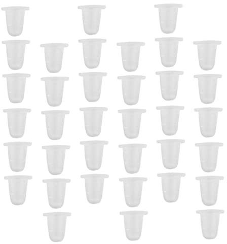 HAPINARY Lot De 200 Gobelets D’encre De Tatouage En Silicone Souple Grand Format, Accessoires Jetables Pour Maquillage Semi-permanent Et Microblading, Usage Professionnel Et Diy