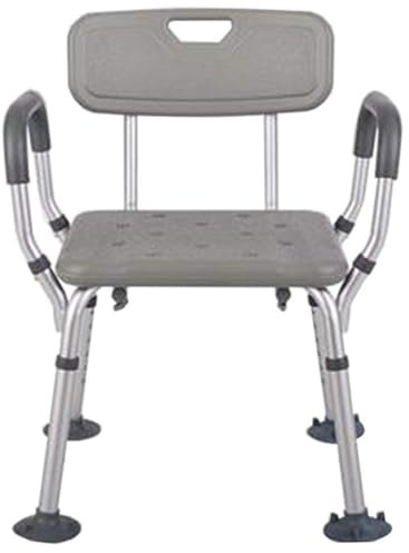 Shower Bath Stool with Backrest Bathtub Lift Chair with Arms Anti Skid and Non Slip Bath Seat