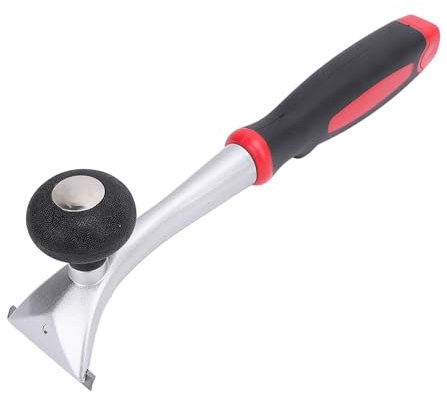 Grattoir Ergonomique en Carbure, Outil de Grattoir de qualité Supérieure avec Bouton Amovible et Lame en Carbure, Grattoir à Poignée Souple pour Enlever le Vernis, la Peinture