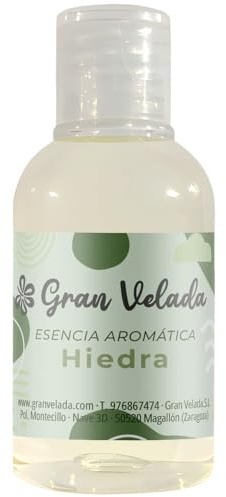 Esencia Aromática de Hiedra Concentrada 1 Litro: Aromatiza Cosméticos Caseros, Perfumes y Más. Uso Profesional. Ingredientes Herbales Frescos y Florales.