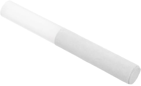 Weißer Acryl Klangschalen Schlägel mit Glattem Griff | Kristallene Schalen, Inkl Aufbewahrungstasche, Präziser Klang, Geeignet für Yoga und Musikliebhaber