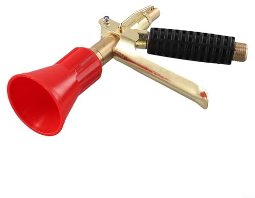 Rotary Atomizing Copper Sprayer Head High Pressure Garden Irrigation Nozzle for Insecticides Fungicides Adjustable Water Flow 30cm(Short Style)