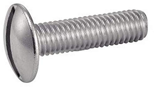 100X Becherschrauben m. Schlitz Edelstahl A2 6x50 M6 NFE25129