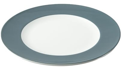 Kuchenteller Dibbern Solid Color 19 cm grau