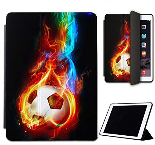 Mixroom - Funda protectora para Xiaomi Mi Pad 5 / Mi Pad 5 PRO 11 2021 plegable de ecopiel y TPU con soporte Función Stand Fantasía Fútbol LN82
