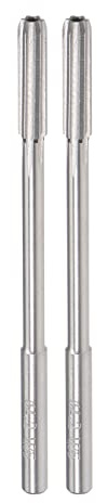 CoCud Machine Chucking Reamers, 4.2mm Diameter D4 Accuracy, M35 Cobalt High Speed Steel Straight Flutes Milling Cutter - (Applications: for Lathe Machine), 2-Pieces
