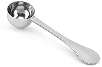 wueiooskj Stainless Steel Measuring Spoon Long Handle Coffee Spices Scoop Dry Goods 10ml Capacity Metal Measure Tools Cooking