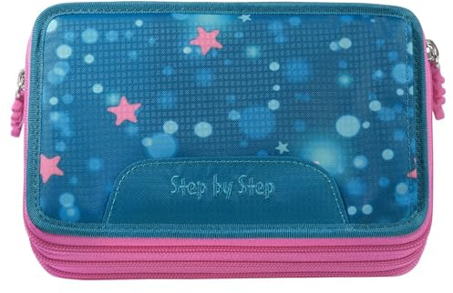 Step by Step XXL-Mäppchen „Mermaid Lola, blau-pink, 43-teilig bestückt, 1. bis 4. Klasse