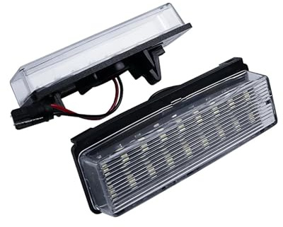 Luci Targa Auto 2x Per Mazda Per MX-5 Per Miata Per Roadster Per MK3 NC 2005-2012 2013 2014 2015 Numero Di Licenza LED Luce Targa Lampada 6000K Xenon Bianco Luce Targa