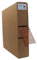 PVC Traufgitter 80 mm x 60lfm Lüftungsband Lüftungsgitter Vogelschutzgitter (Ziegelrot (RAL8004))