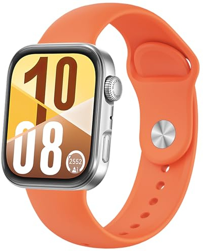 VELULYX Weiches Silikonarmband für Huawei Watch Fit 3/4/4pro/5, Sportarmband für Huawei Fit 3/4/4pro/5 Herren Damen