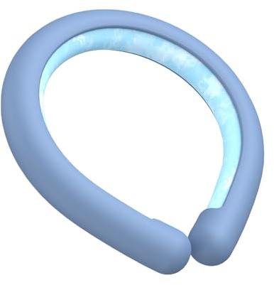 Neck Cooling Tube,Portable Cooling Neck Ring, Summer Necks Hanging Ice Pack for Heat Relief, Muscle Recovery & Soothing - Ideal for Outdoor, Travel, Sports & Commuting (Blue)