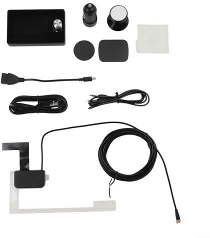 Receptor de radio DAB/DAB+/FM con pantalla a color de 2.8 pulgadas con música Bluetooth, reproducción de tarjeta TF, transmisor FM y salida auxiliar, compatible con la mayoría de vehículos