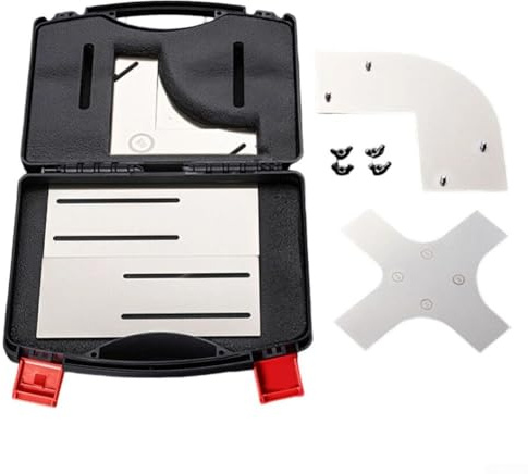 Raschietto angolare in acciaio inox per cartongesso, spatola angolare esterna e interna, design multiplo per un'applicazione liscia dello stucco, Ergon